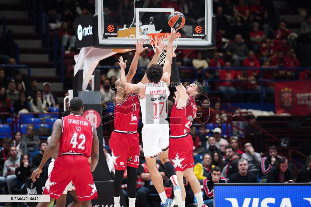 BASKET - Euroleague - Olimpia Milano vs Hapoel Tel Aviv