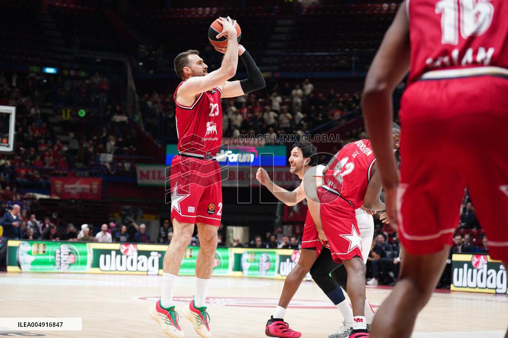 BASKET - Euroleague - Olimpia Milano vs Hapoel Tel Aviv