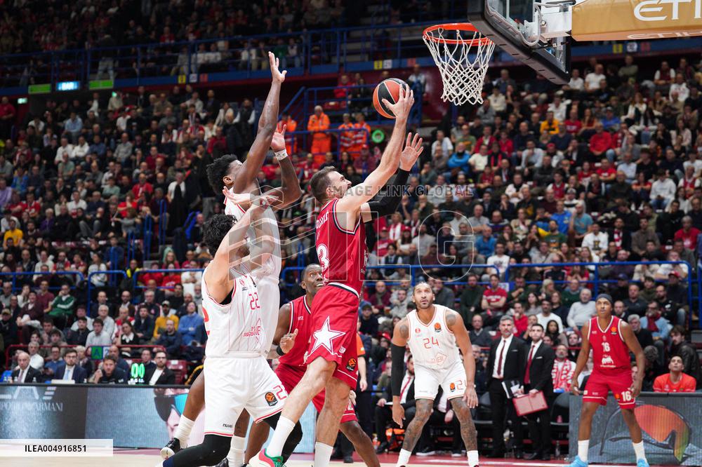 BASKET - Euroleague - Olimpia Milano vs Hapoel Tel Aviv