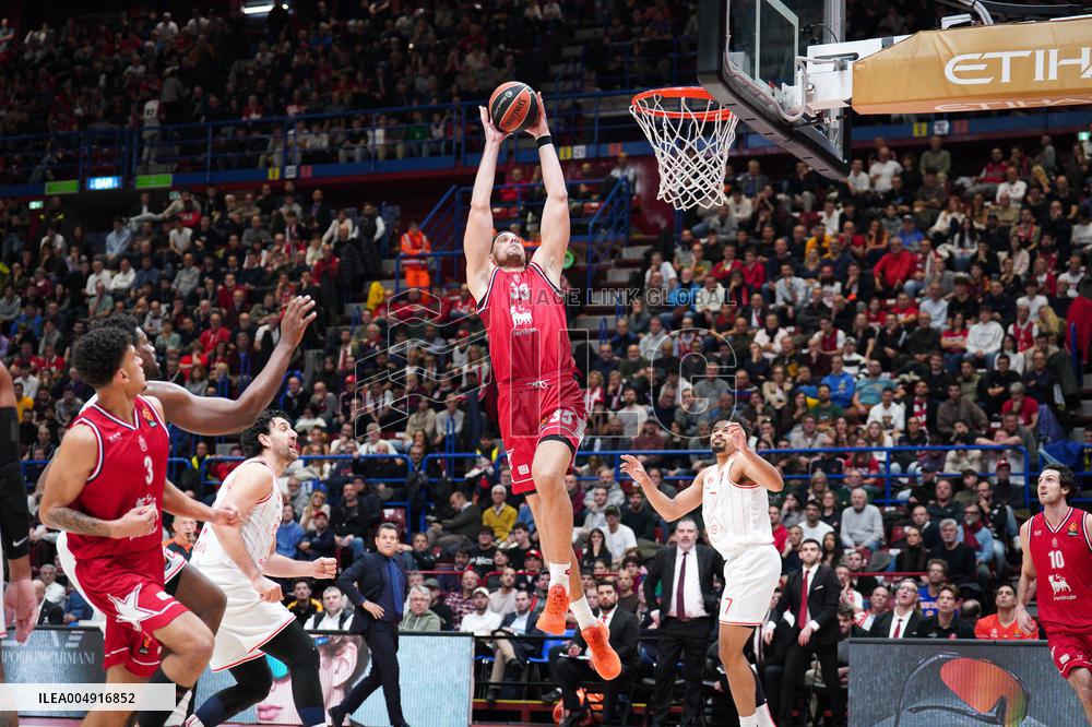 BASKET - Euroleague - Olimpia Milano vs Hapoel Tel Aviv