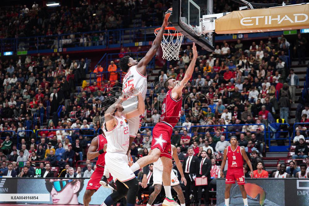BASKET - Euroleague - Olimpia Milano vs Hapoel Tel Aviv