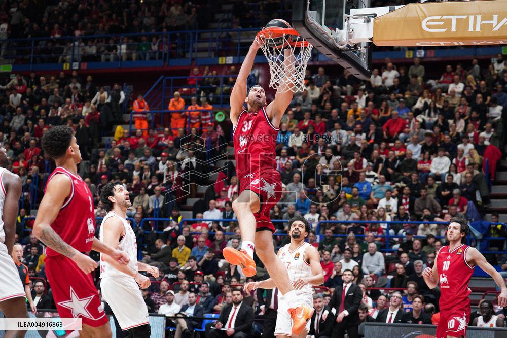 BASKET - Euroleague - Olimpia Milano vs Hapoel Tel Aviv