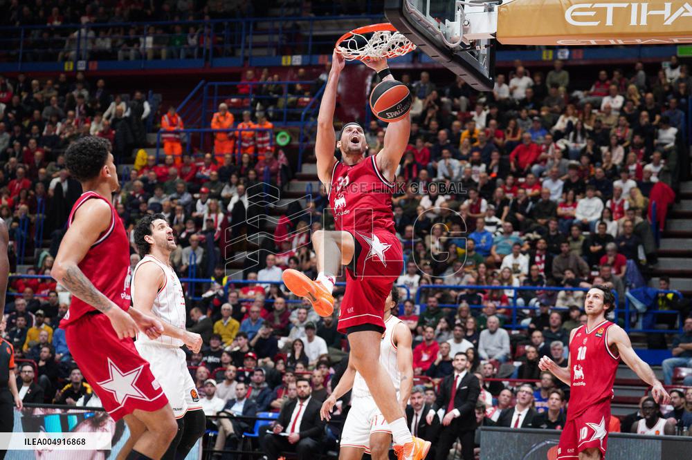 BASKET - Euroleague - Olimpia Milano vs Hapoel Tel Aviv