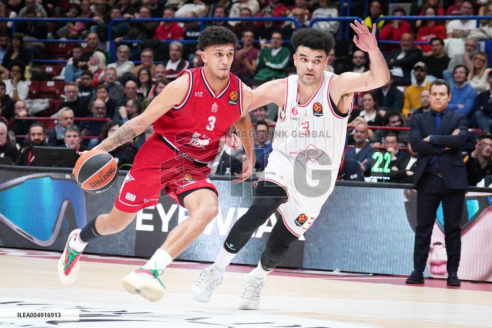 BASKET - Euroleague - Olimpia Milano vs Hapoel Tel Aviv