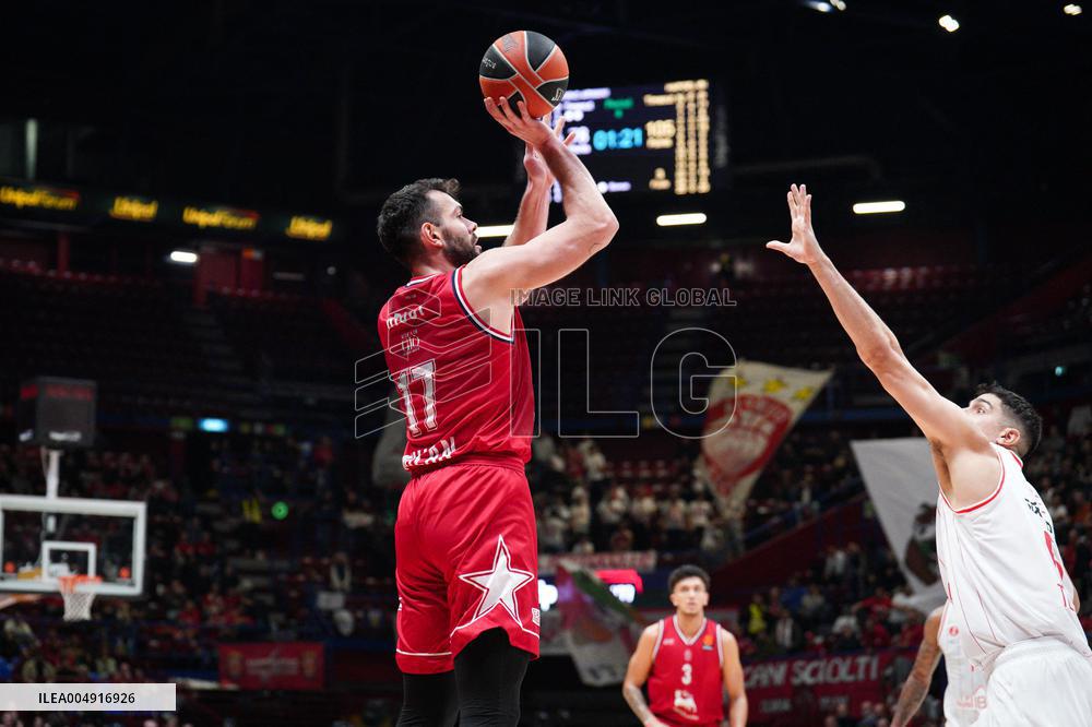 BASKET - Euroleague - Olimpia Milano vs Hapoel Tel Aviv