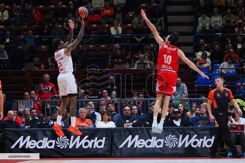BASKET - Euroleague - Olimpia Milano vs Hapoel Tel Aviv