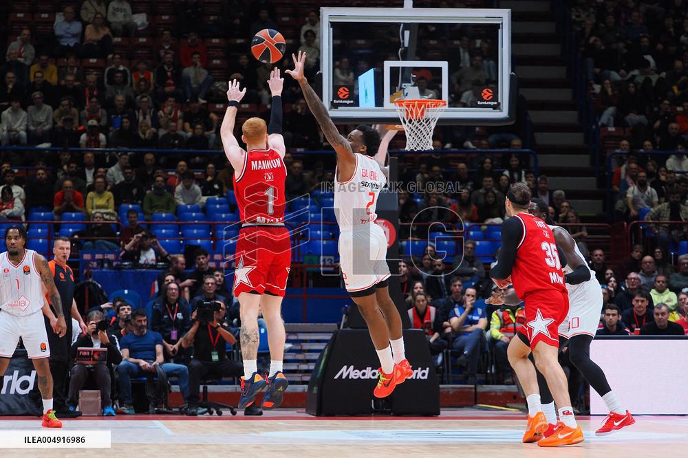 BASKET - Euroleague - Olimpia Milano vs Hapoel Tel Aviv