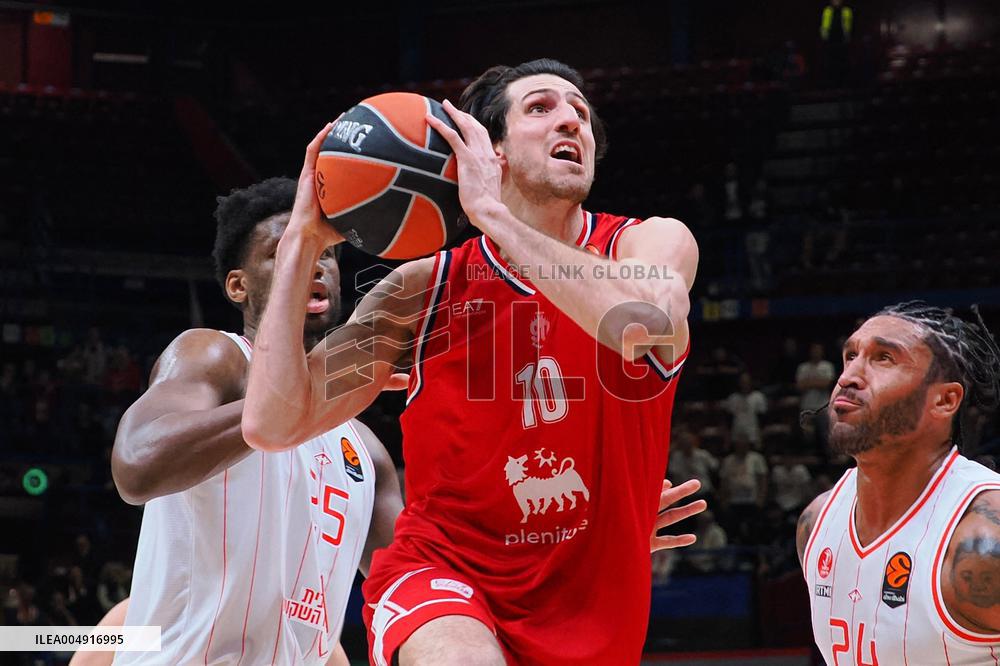 BASKET - Euroleague - Olimpia Milano vs Hapoel Tel Aviv