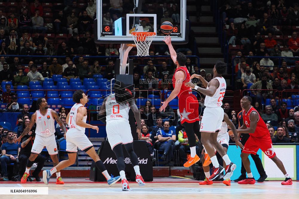 BASKET - Euroleague - Olimpia Milano vs Hapoel Tel Aviv