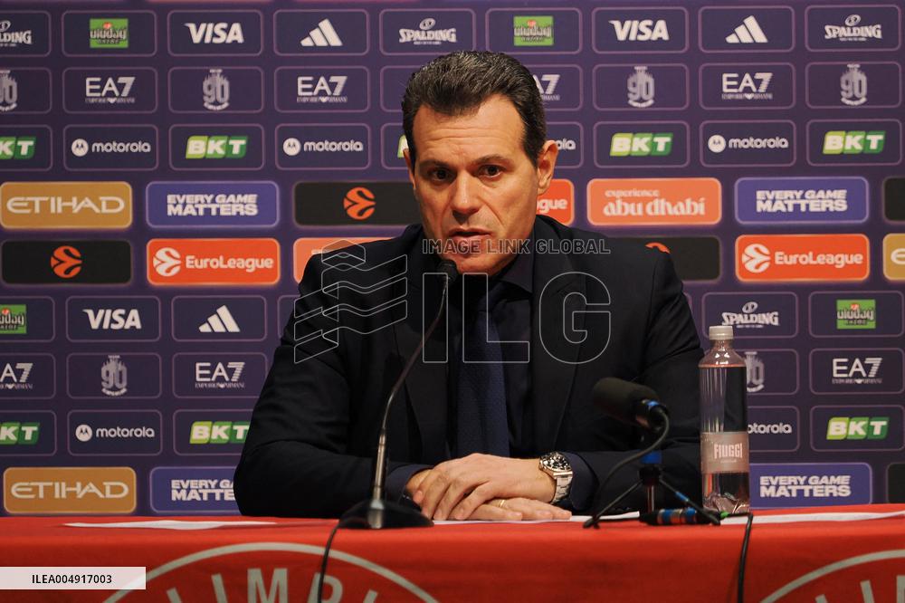 BASKET - Euroleague - Olimpia Milano vs Hapoel Tel Aviv