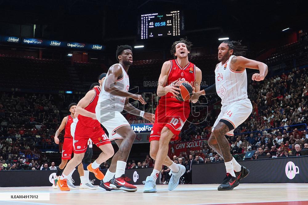 BASKET - Euroleague - Olimpia Milano vs Hapoel Tel Aviv