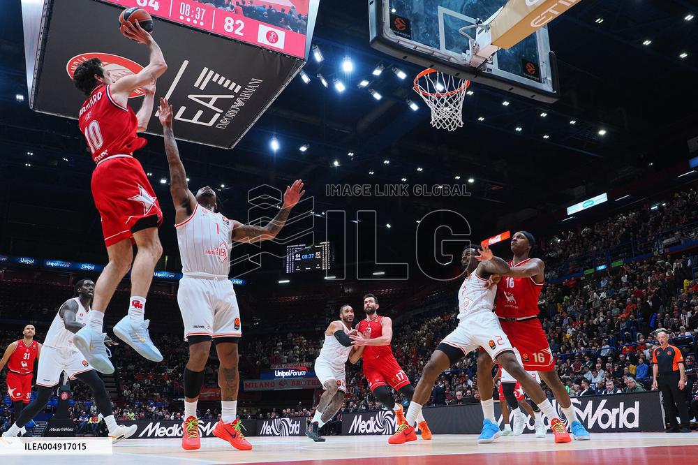 BASKET - Euroleague - Olimpia Milano vs Hapoel Tel Aviv