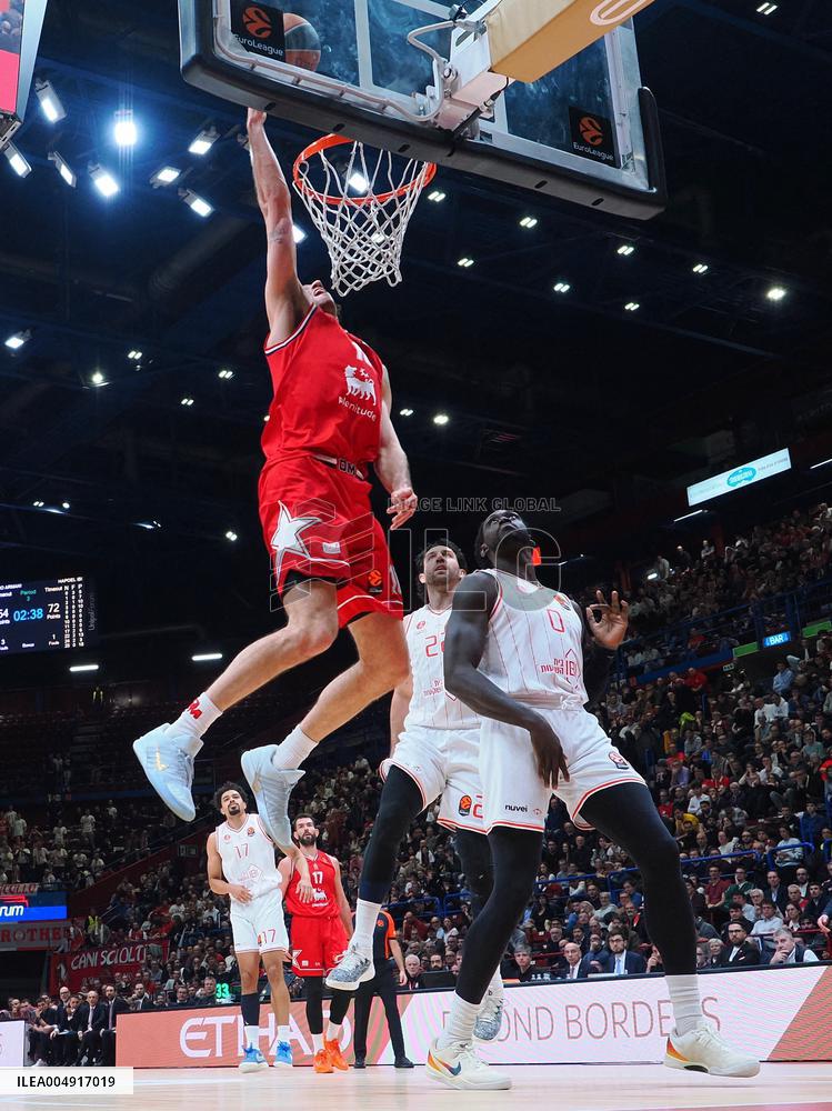 BASKET - Euroleague - Olimpia Milano vs Hapoel Tel Aviv