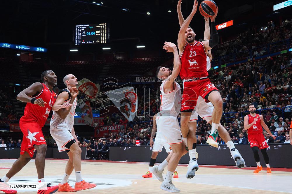 BASKET - Euroleague - Olimpia Milano vs Hapoel Tel Aviv