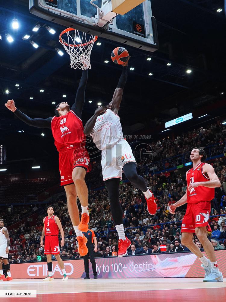 BASKET - Euroleague - Olimpia Milano vs Hapoel Tel Aviv