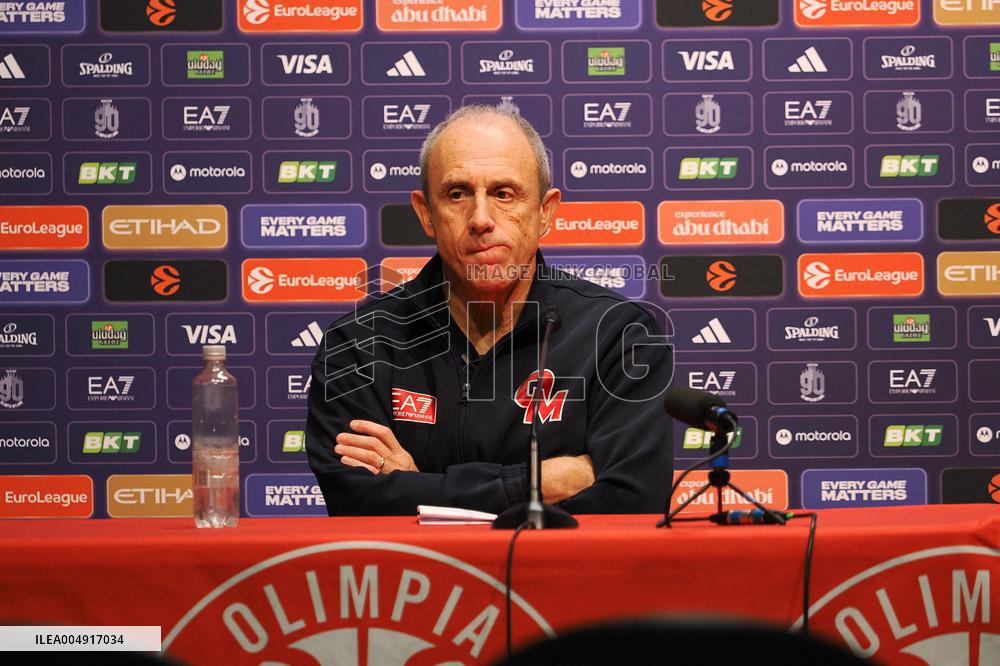 BASKET - Euroleague - Olimpia Milano vs Hapoel Tel Aviv