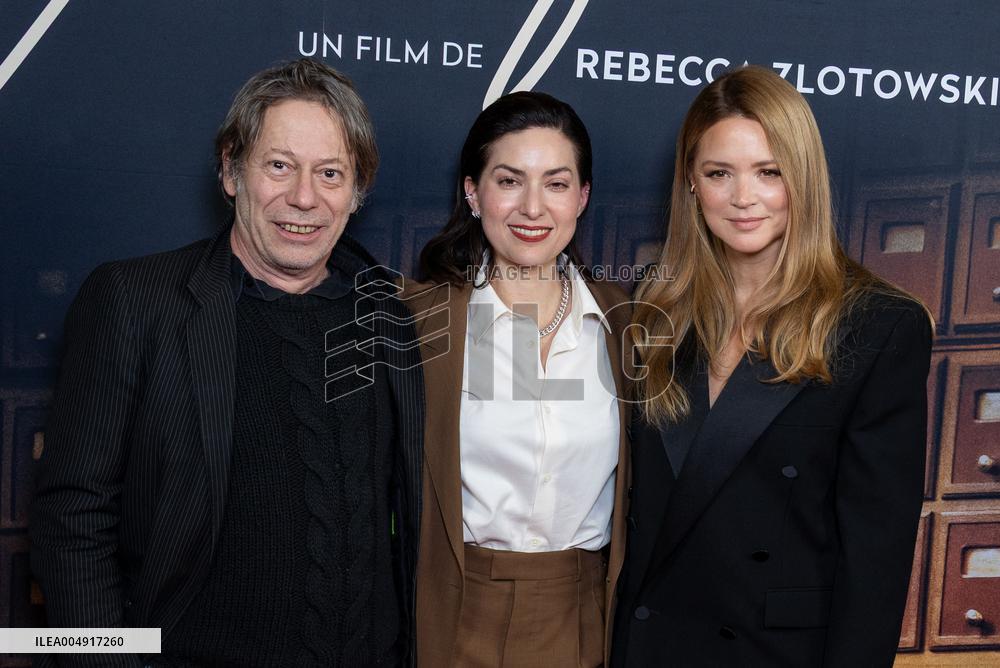 Vie Privee Paris Film Premiere NB