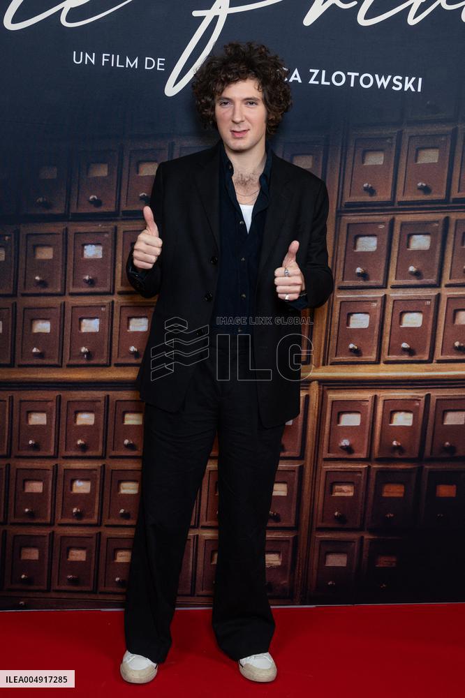 Vie Privee Paris Film Premiere NB