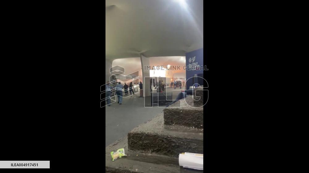 Brazil: Fire Forces Evacuation at COP30 UN Climate Summit in Belém