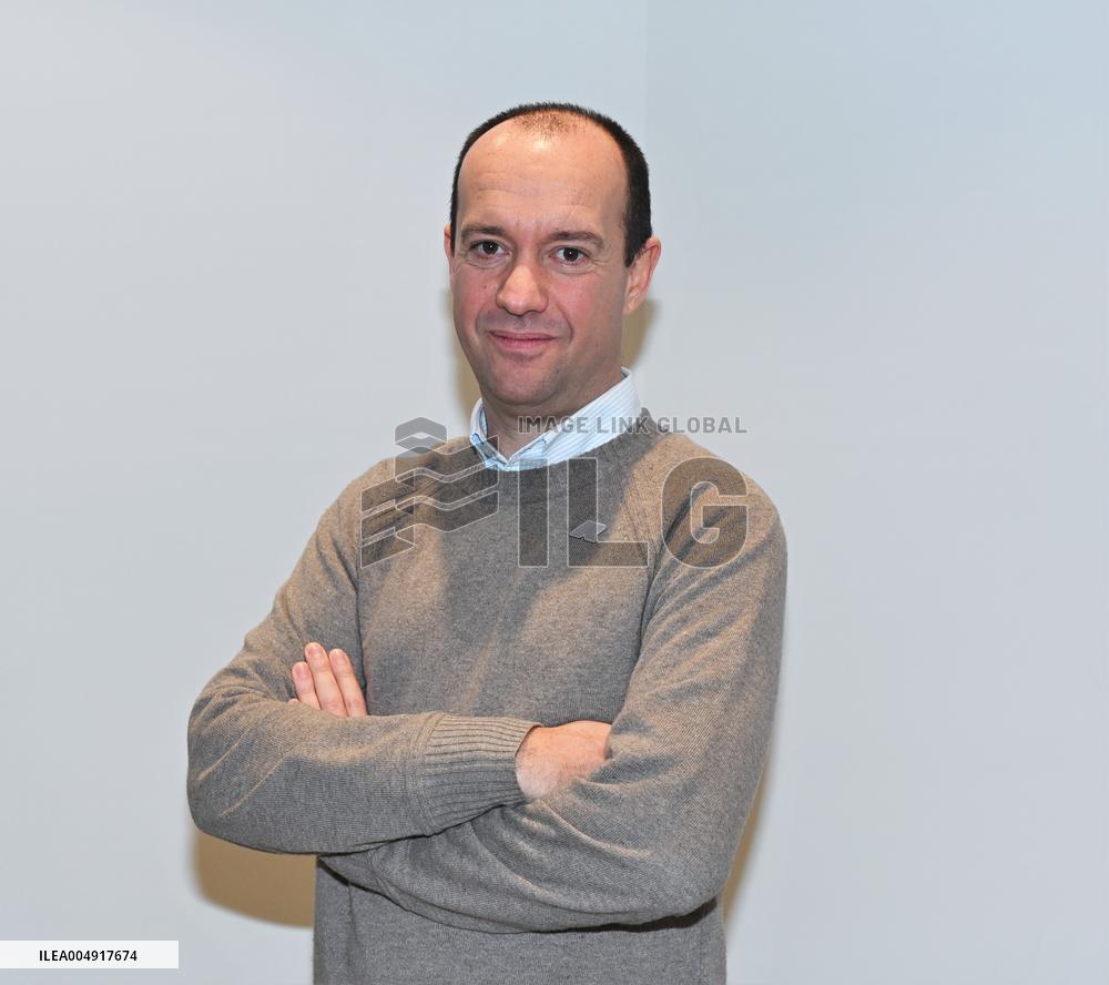 Luca Lo Curzio At K-Way Store Opening - Milan