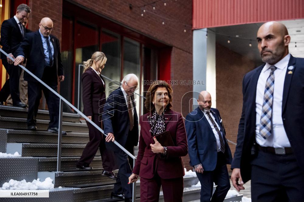 King Carl XVI Gustaf and Queen Silvia Visit Montreal