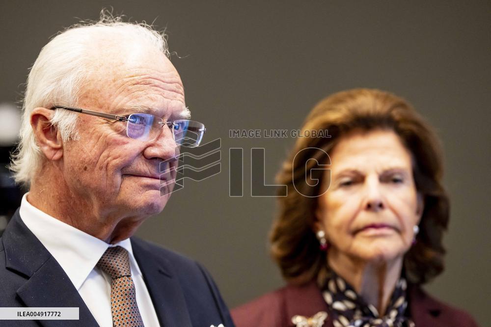 King Carl XVI Gustaf and Queen Silvia Visit Montreal