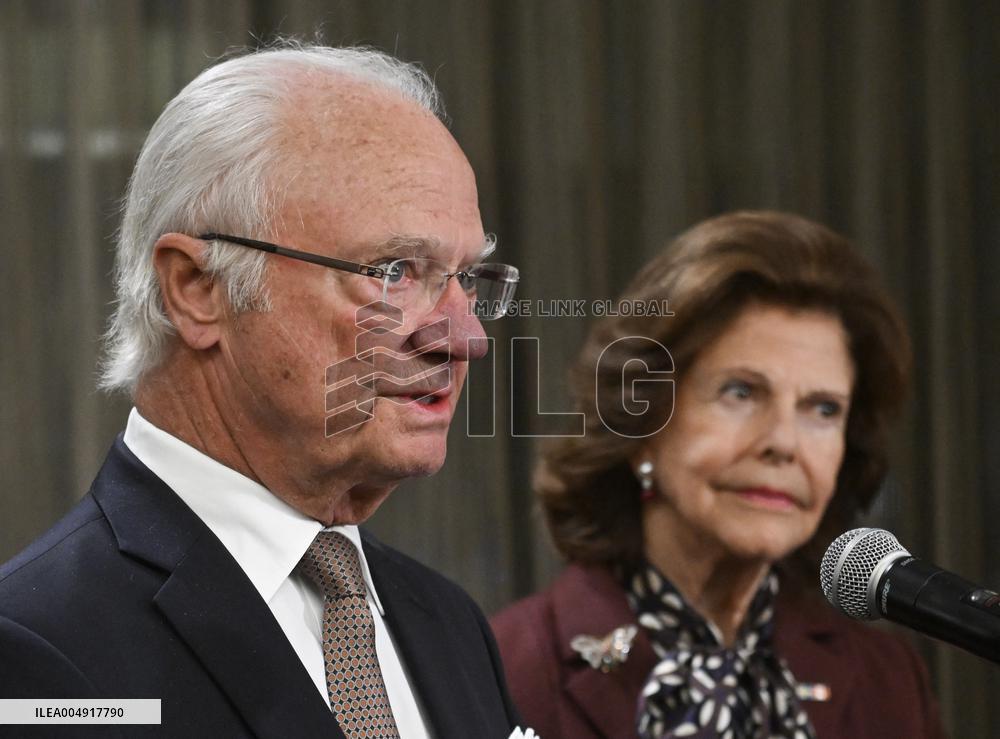 King Carl XVI Gustaf and Queen Silvia Visit Montreal
