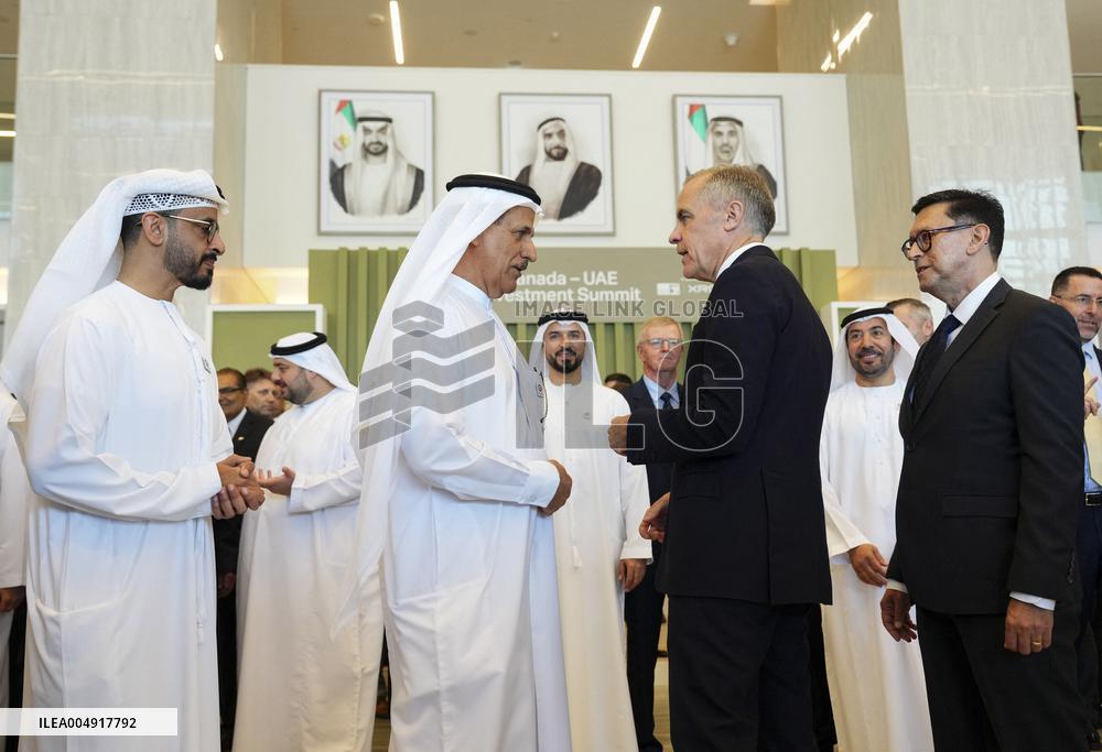 Mark Carney at Canada-UAE Investment Summit - Abu Dhabi
