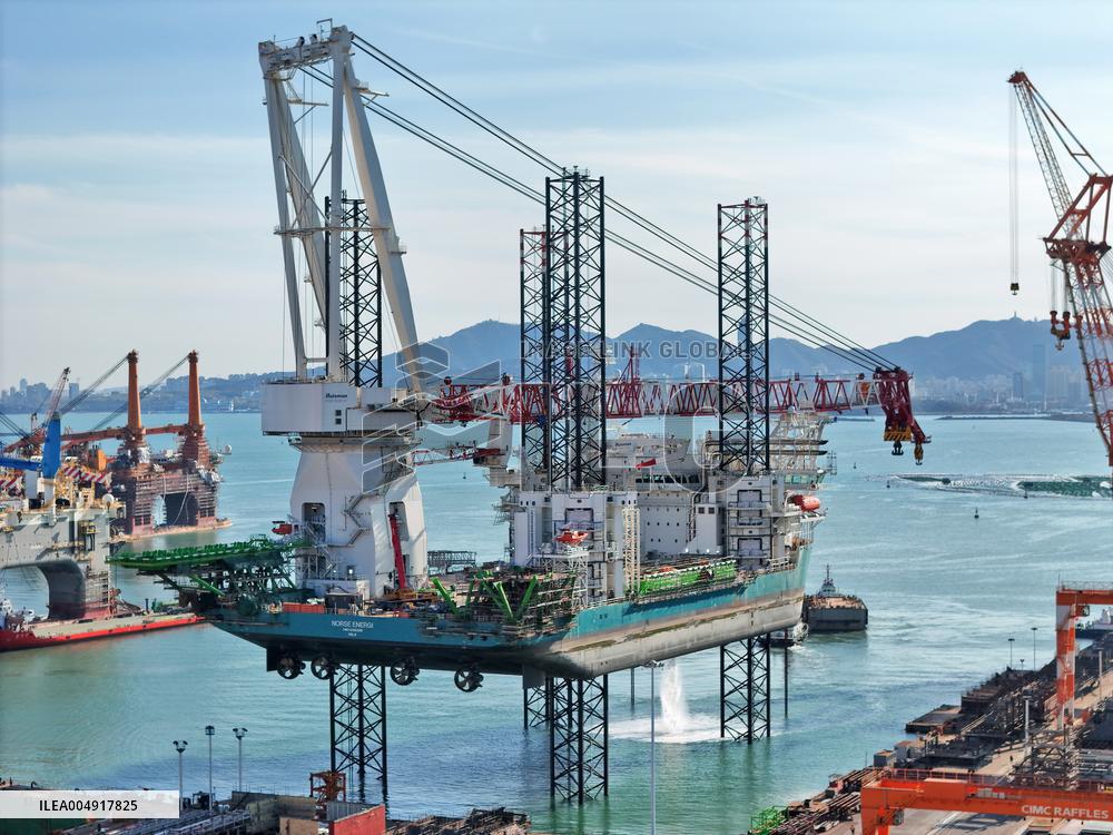 New Self Elevating Wind Power Installation Ship