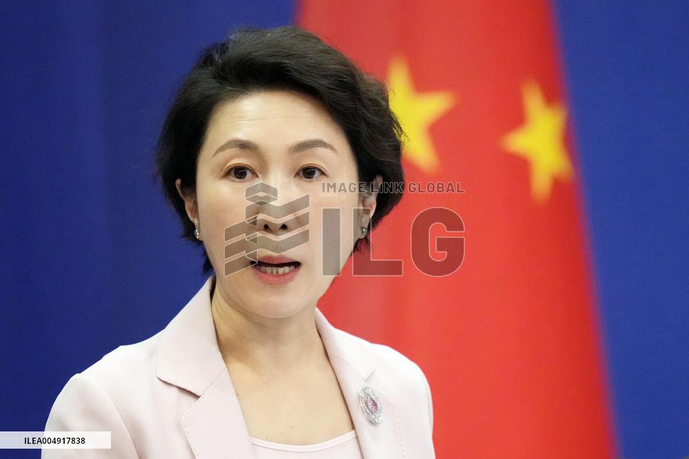 Chinese Foreign Ministry spokeswoman