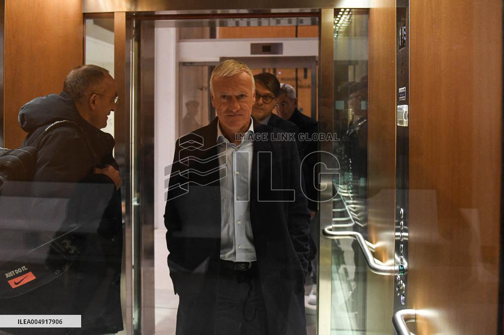 Didier Deschamps And Daniel Riolo Trial - Paris