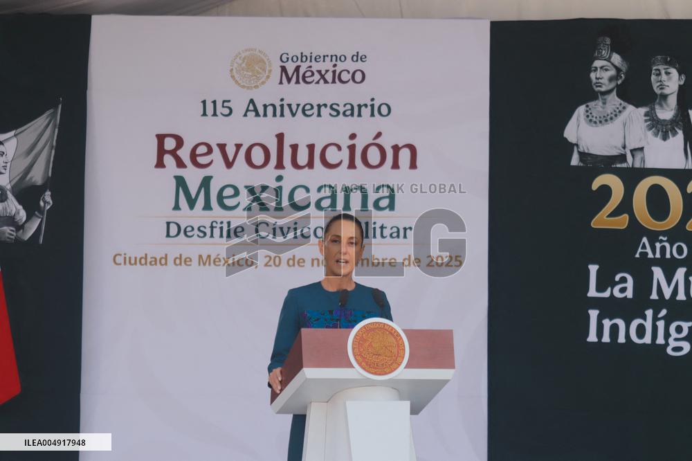 115th Anniversary of the Mexican Revolution Military Parade - Mexico