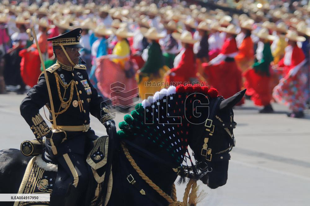 115th Anniversary of the Mexican Revolution Military Parade - Mexico