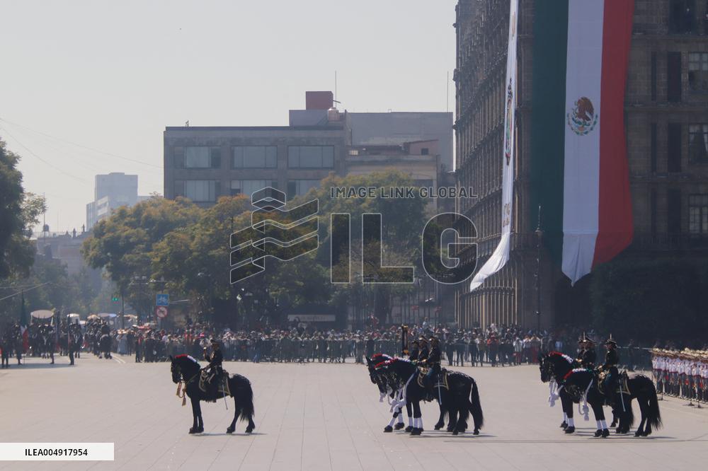 115th Anniversary of the Mexican Revolution Military Parade - Mexico