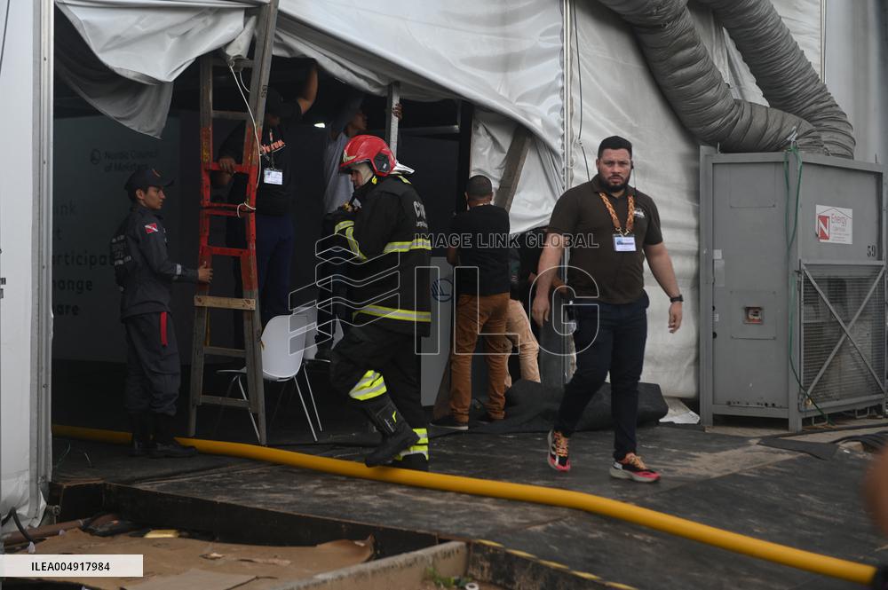 Fire Erupts at COP30 - Brazil