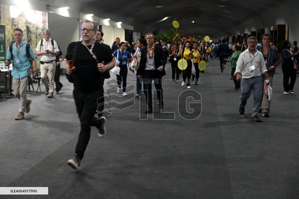 Fire Erupts at COP30 - Brazil