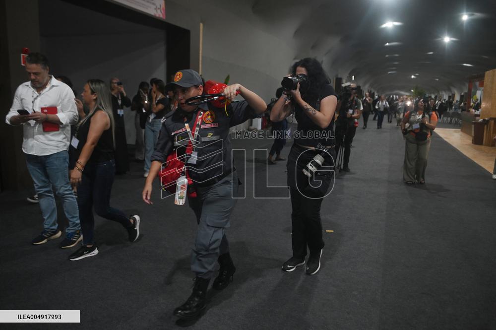 Fire Erupts at COP30 - Brazil