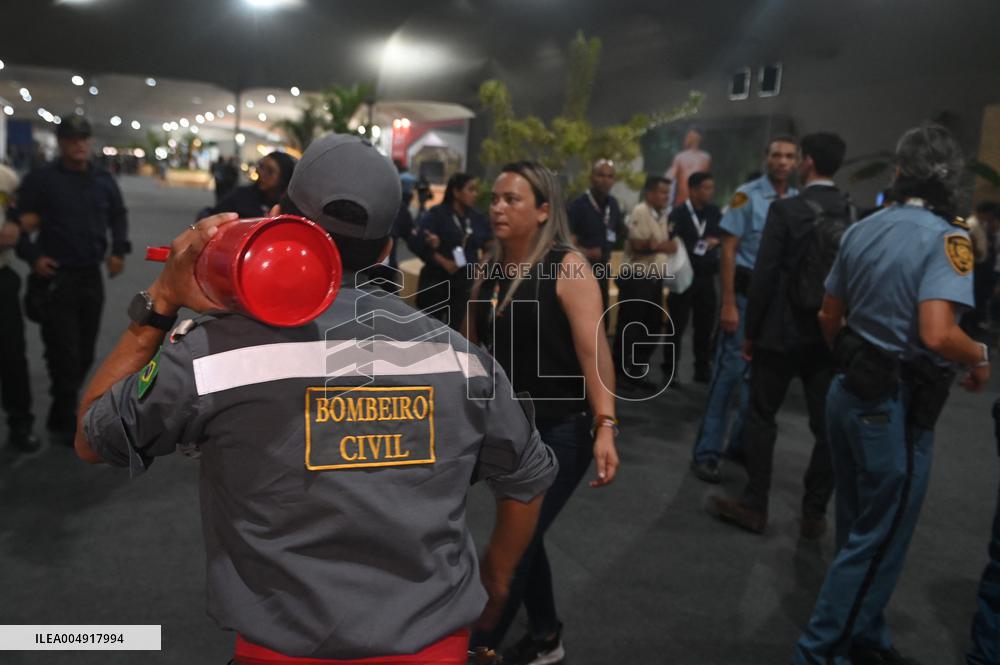 Fire Erupts at COP30 - Brazil