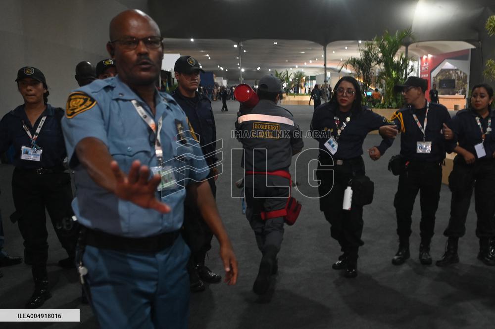 Fire Erupts at COP30 - Brazil