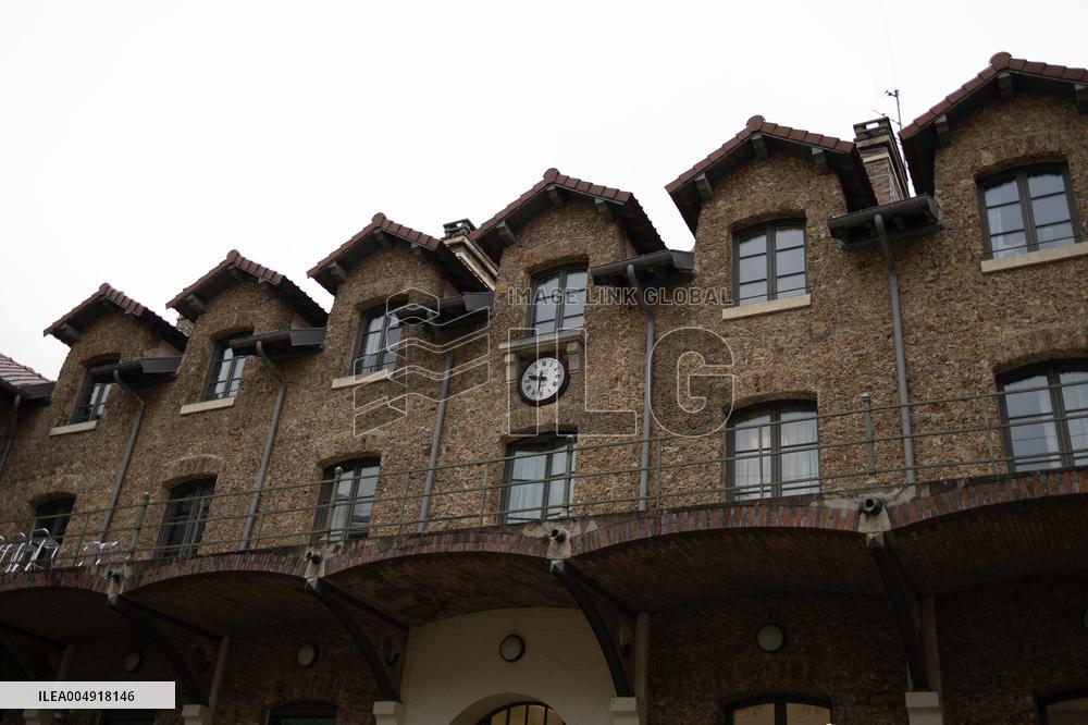 Gerald Darmanin visits La Sante Prison - Paris