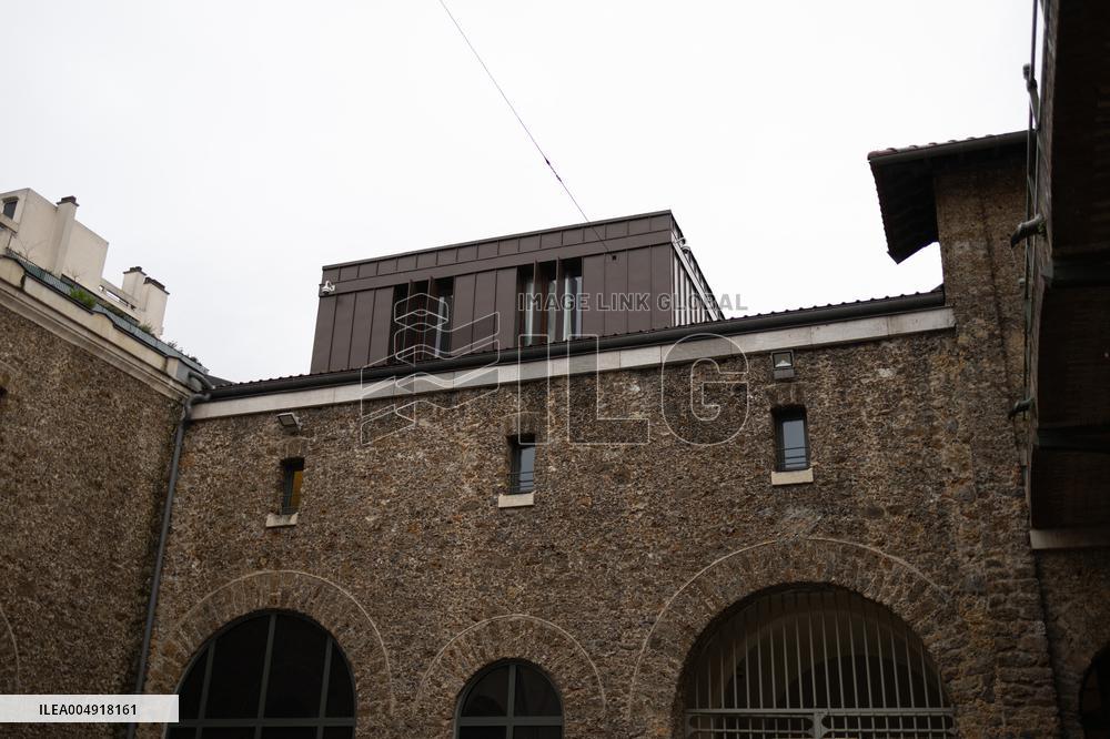 Gerald Darmanin visits La Sante Prison - Paris