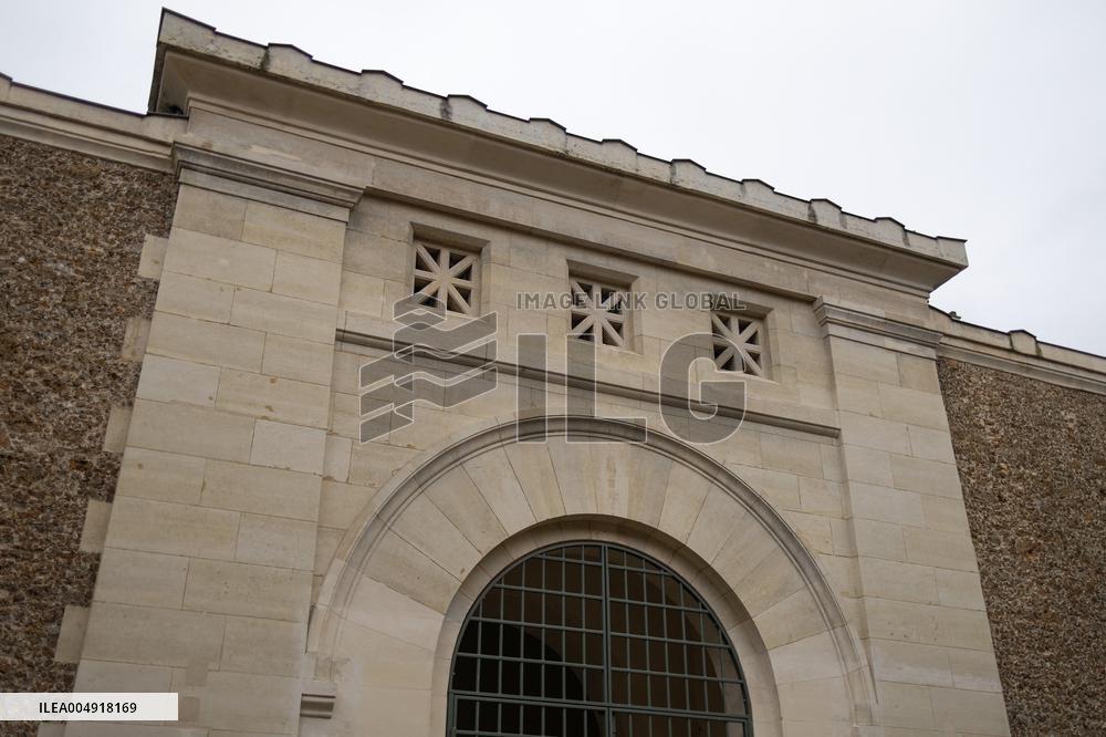 Gerald Darmanin visits La Sante Prison - Paris