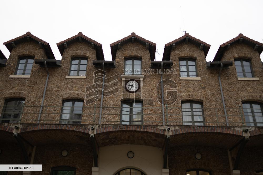 Gerald Darmanin visits La Sante Prison - Paris