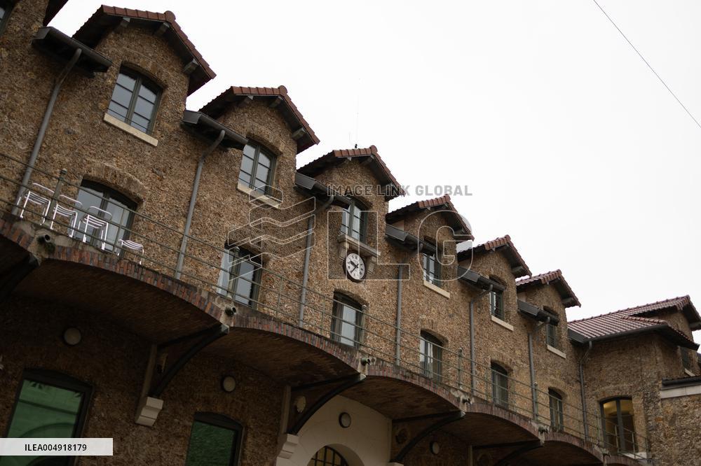 Gerald Darmanin visits La Sante Prison - Paris