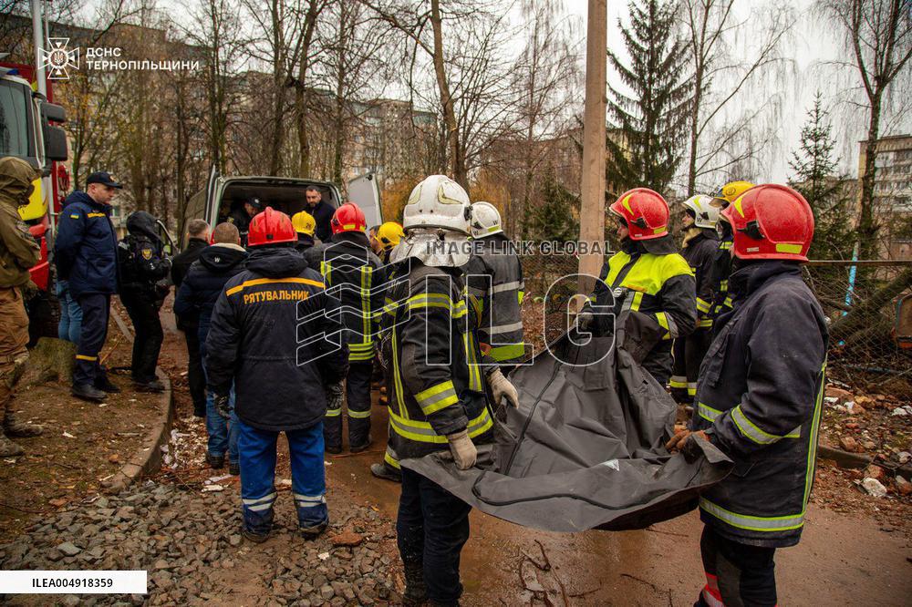 The Death Toll Rises in Ternopil Missile Strike Claims 31 Lives - Ukraine