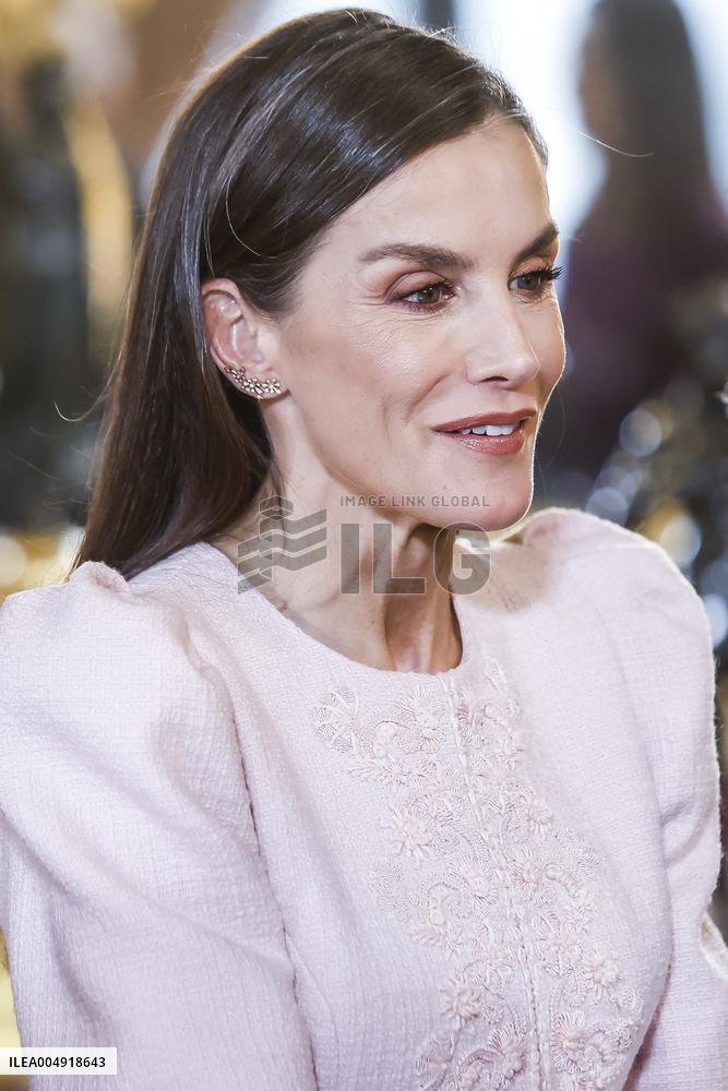 Spanish Royal Family At Golden Fleece Award Ceremony - Madrid