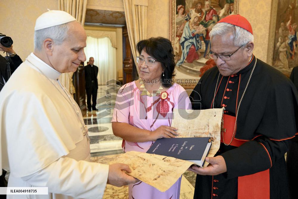 Pope Leo XIV Private Audience - Vatican