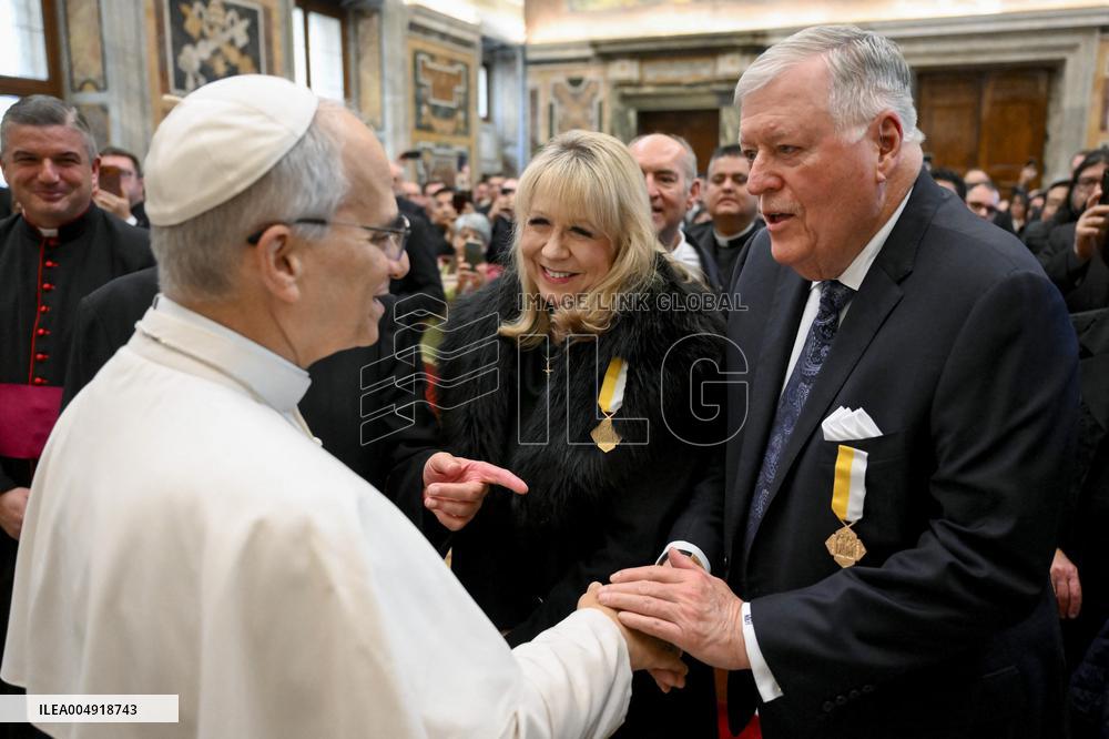 Pope Leo XIV Private Audience - Vatican