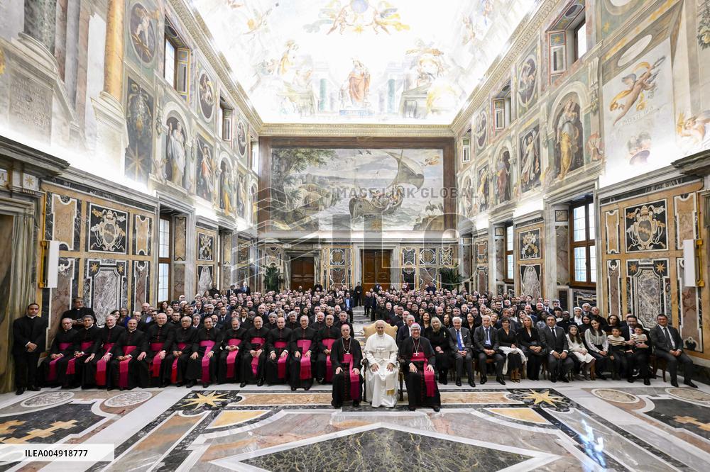 Pope Leo XIV Private Audience - Vatican