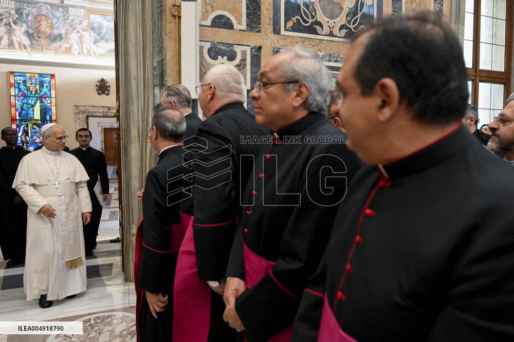 Pope Leo XIV Private Audience - Vatican